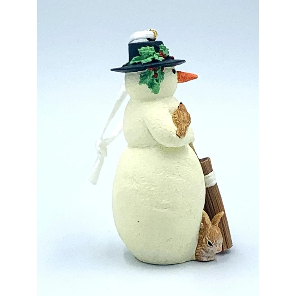 2001 My First Snowman Hallmark Ornament Nature's Sketchbook By M.‎ Bastin MIB